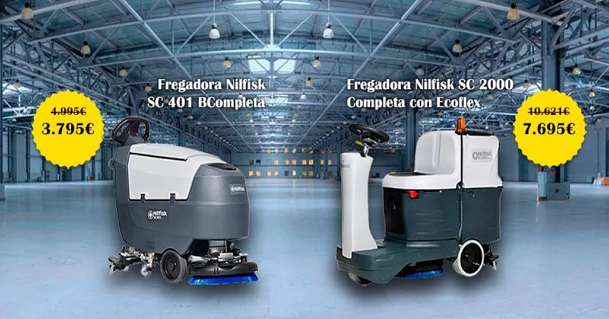 Fregadoras Nilfisk en oferta en Orialki