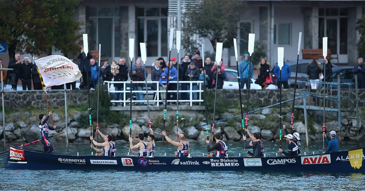Orio y Bermeo Urdaibai ganadores de la segunda Bandera Orialki tras imponerse en el XXVIII Descenso del Oria
