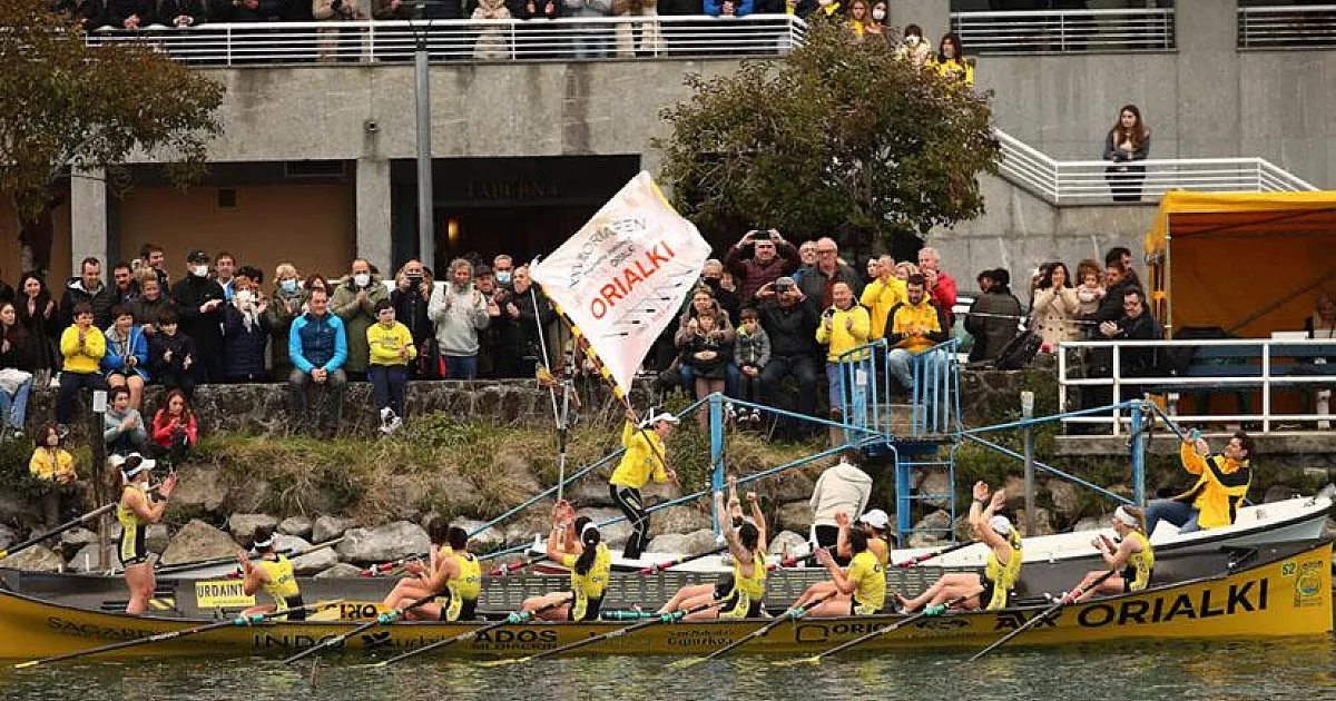 Orio y Bermeo Urdaibai ganadores de la segunda Bandera Orialki tras imponerse en el XXVIII Descenso del Oria