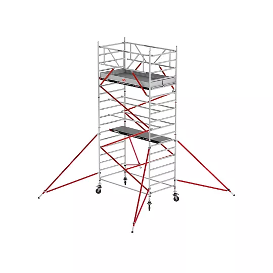 ALQUILER DE TORRE AND. ALUMINIO RS 52 (ALTURA TRABAJO - 6,20 M) EN GIPUZKOA | ORIALKI